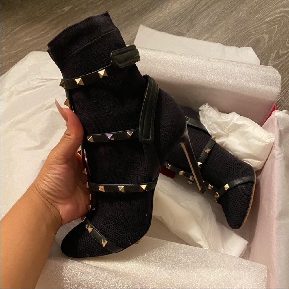 Valentino Rockstud Booties